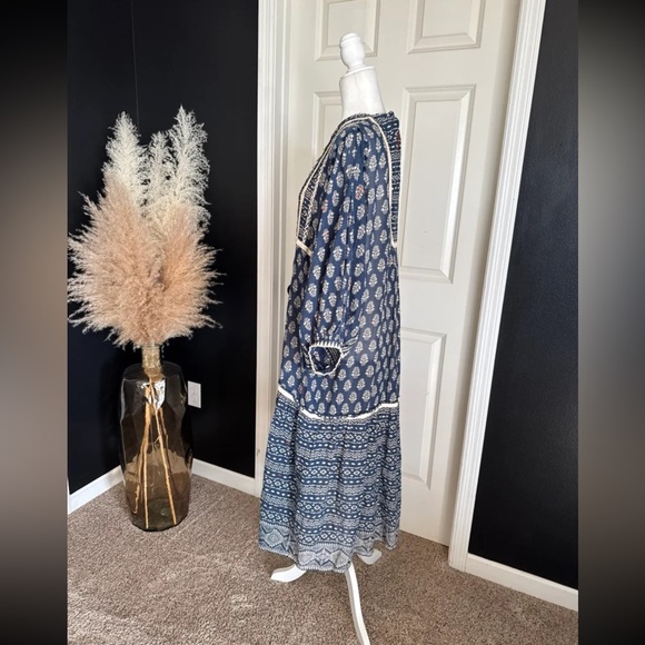 Zara Embroidered Kimono with Tassels Size - Medium-Large - Picture 8 of 12